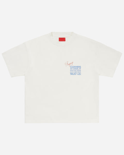 Laundromat Tee White