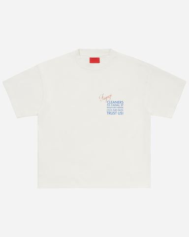 Laundromat Tee White