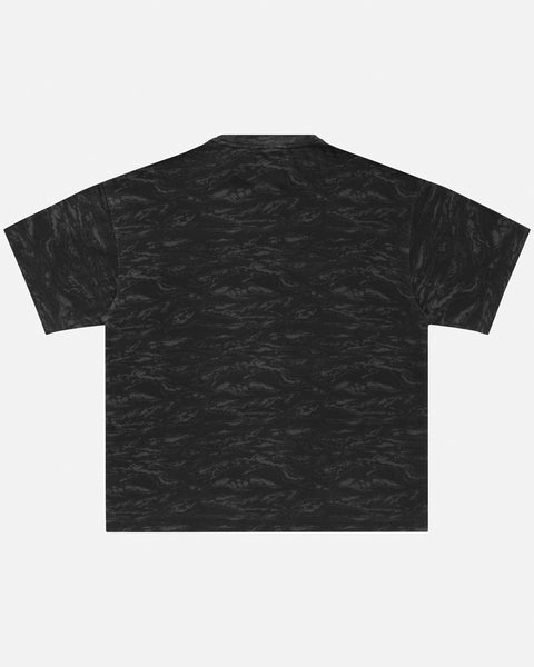 Tiger Camo Paperthin Pocket Tee Black