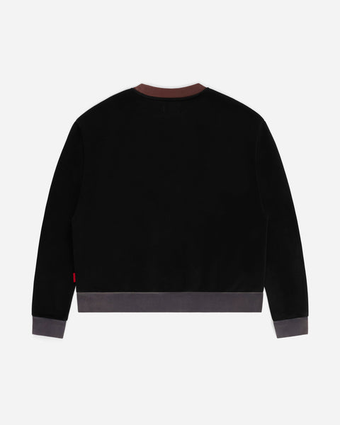 Alma Mater Crewneck Washed Black