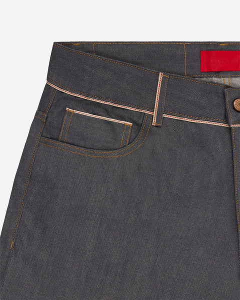 More Selfish Denim Shorts Grey