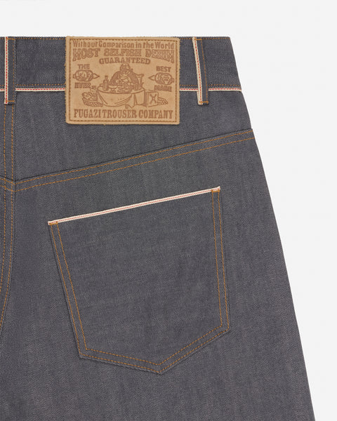 More Selfish Denim Shorts Grey