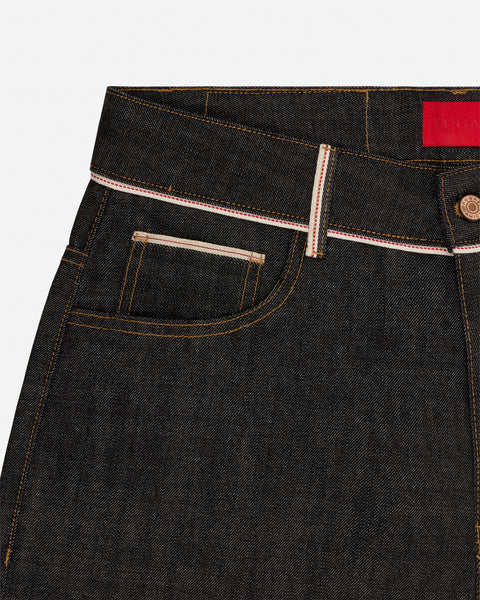 More Selfish Denim Shorts Charcoal