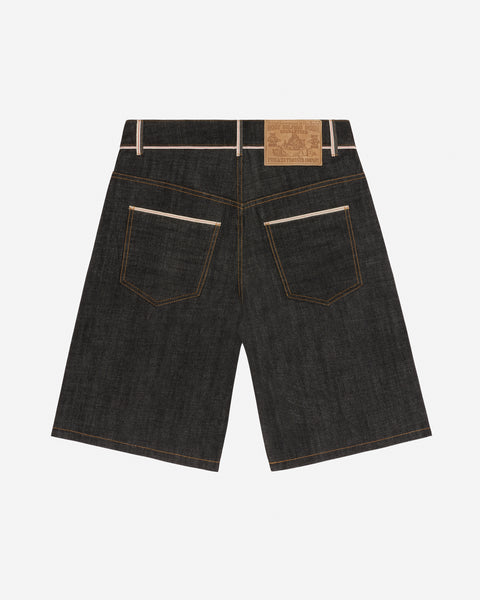 More Selfish Denim Shorts Charcoal