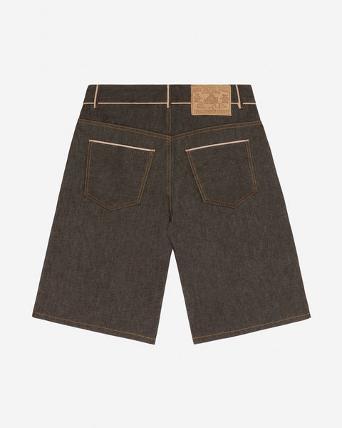 More Selfish Denim Shorts Brown