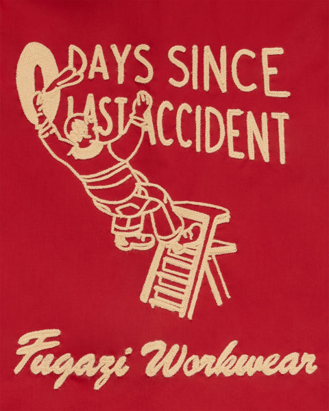 Accidents Bowling Shirt Red