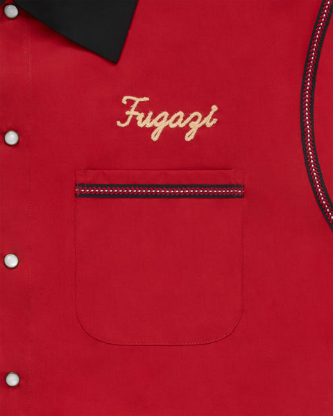 Accidents Bowling Shirt Red