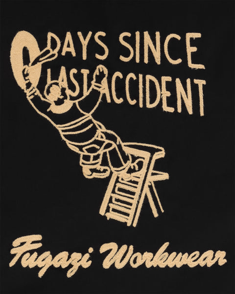 Accidents Bowling Shirt Black