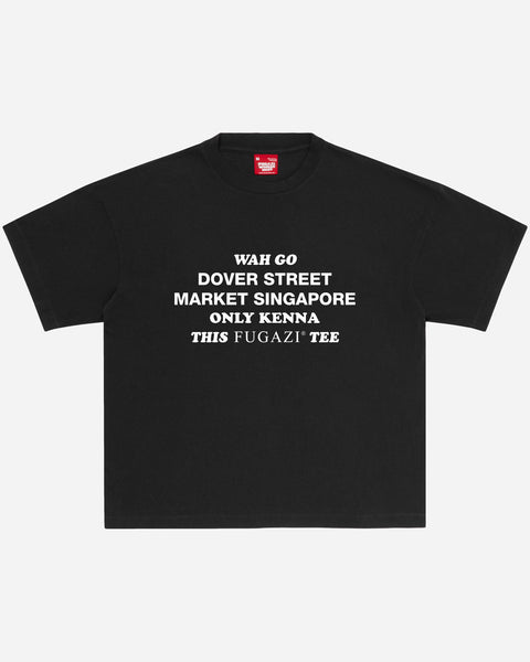 DSMS Singlish Paperthin Tee Washed Black