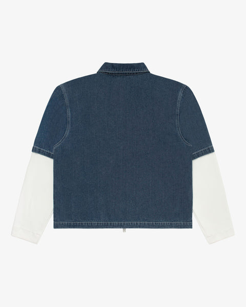 Layered Farsi Work Shirt Navy