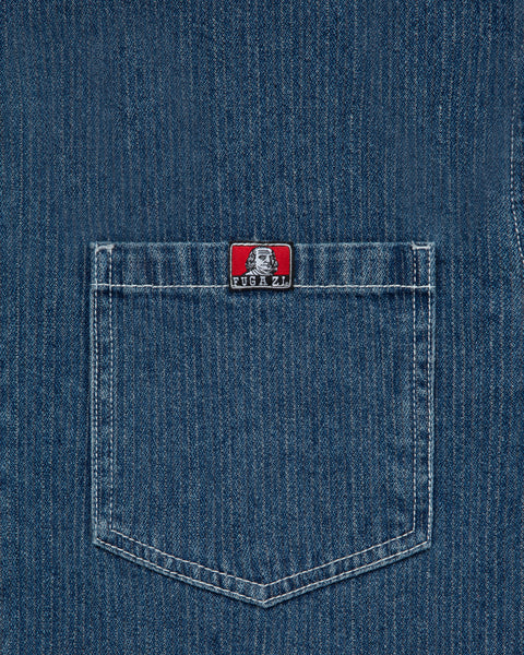 Layered Farsi Work Shirt Navy