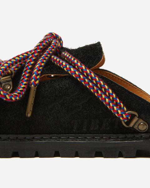 Tibet Black Suede