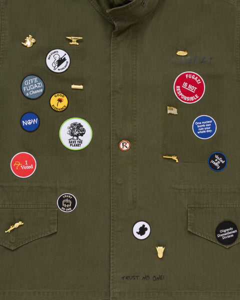FUGAZI® F-55 Field Jacket Olive, image 2 of 4