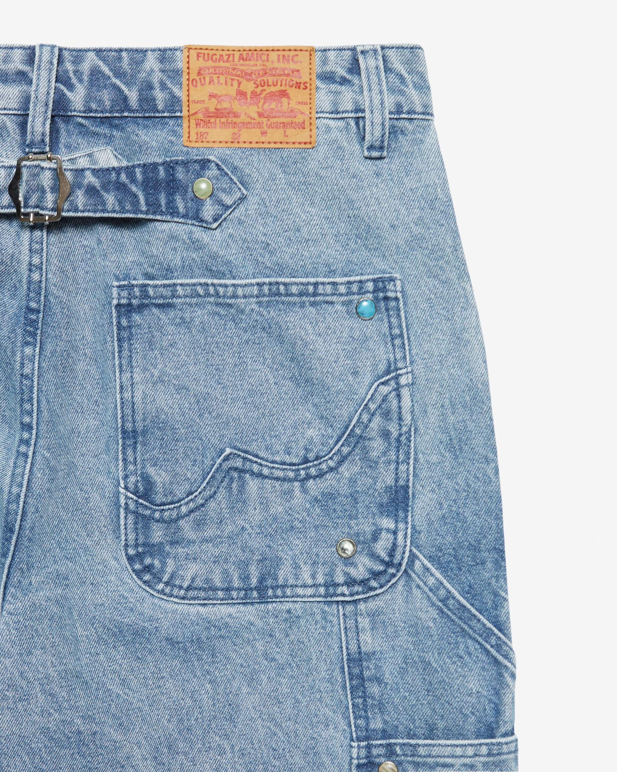 Ranger Jeans Washed Indigo – FUGAZI®