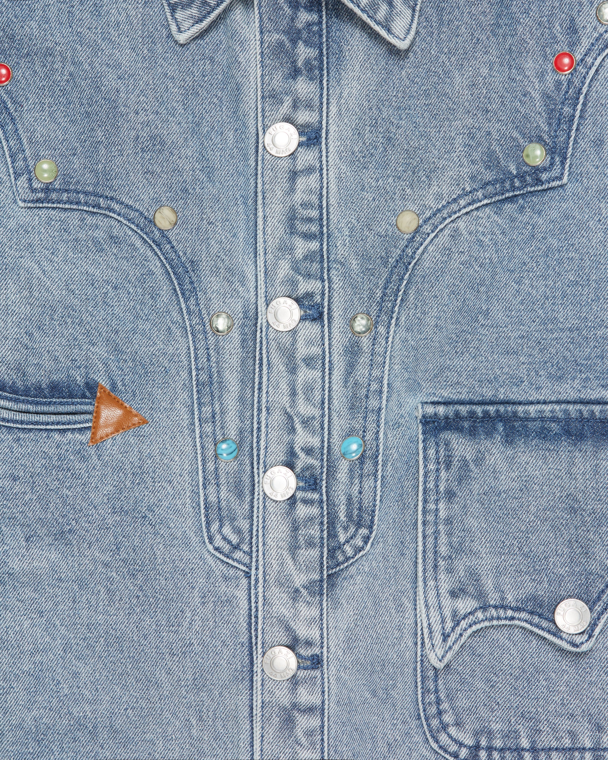 Ranger Denim Jacket Washed Indigo – FUGAZI®