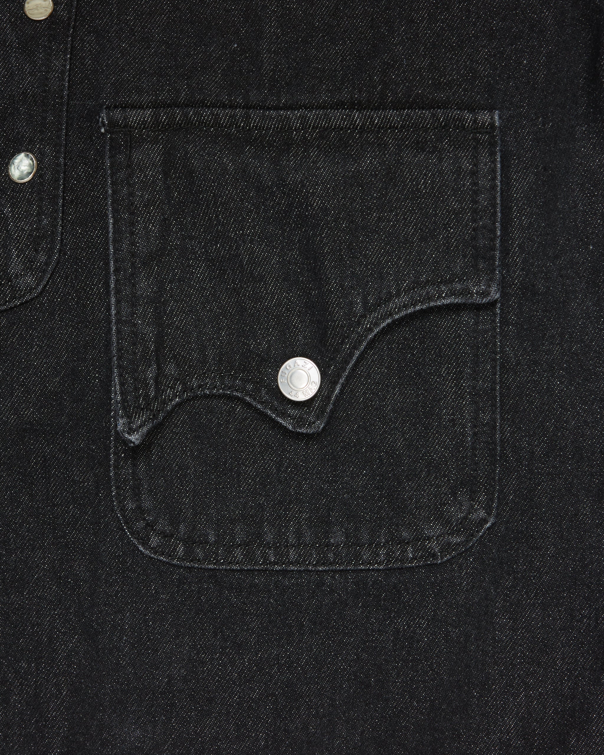 Ranger Denim Jacket Black – FUGAZI®