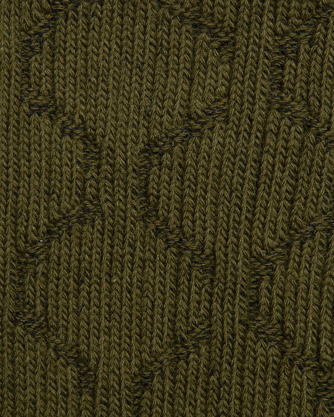 Liner Knit Sock Olive