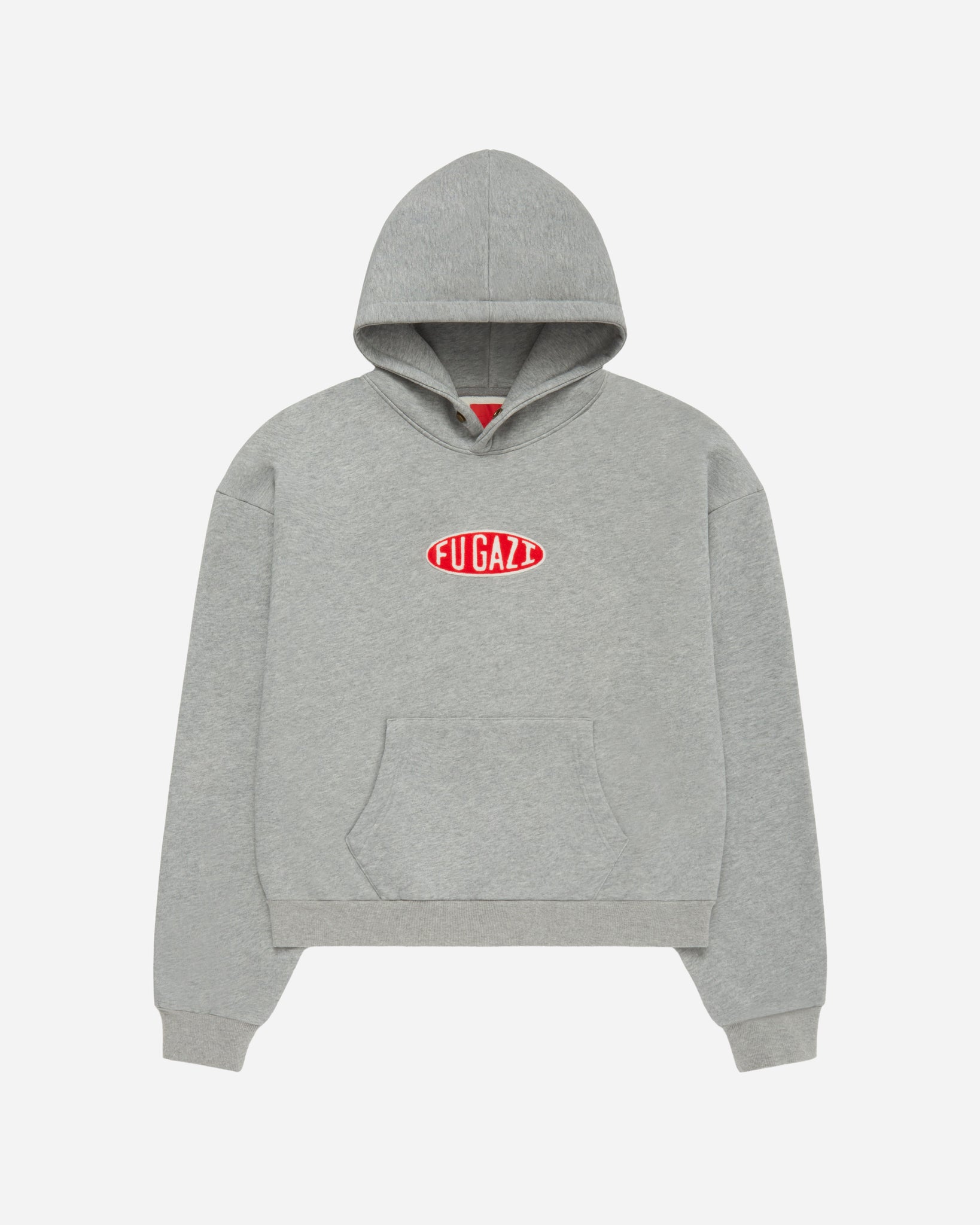 Chain Stitch Ogo Hoodie Grey