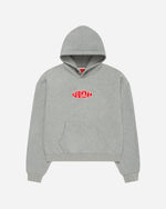 Chain Stitch Ogo Hoodie Grey