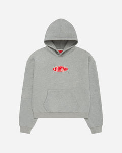 Chain Stitch Ogo Hoodie Grey