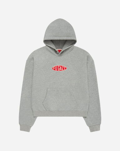 Chain Stitch Ogo Hoodie Grey