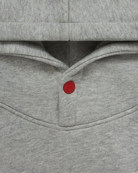 Chain Stitch Ogo Hoodie Grey