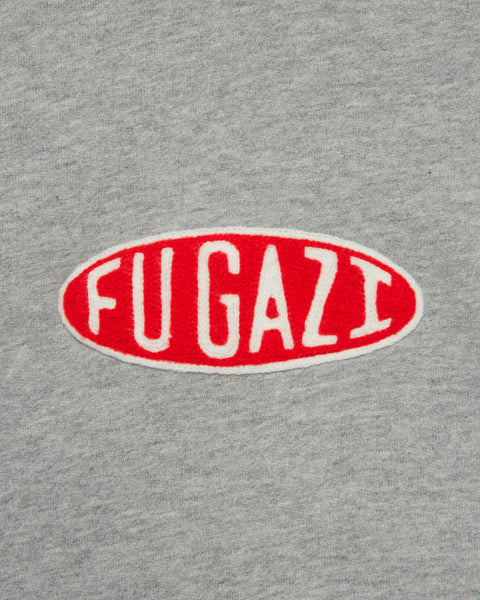 Chain Stitch Ogo Hoodie Grey