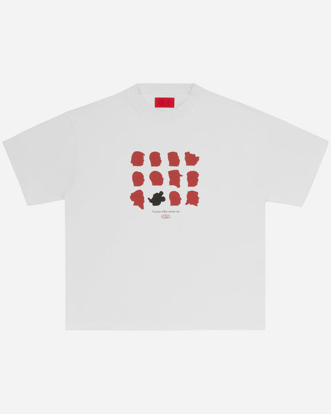 Guess Who Tee White