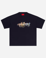 Horsepower Tee Navy
