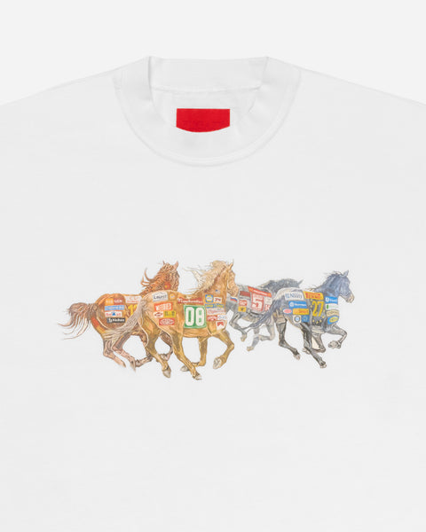Horsepower Tee White