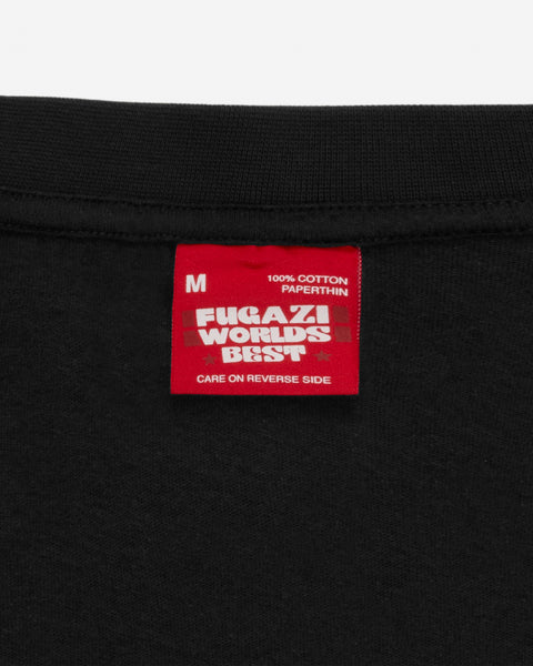 Inside Out Paperthin Tee Washed Black