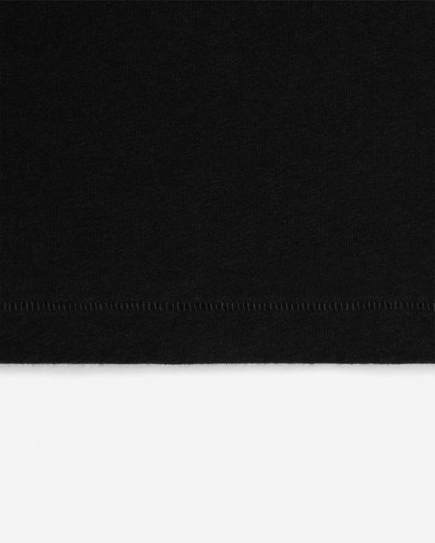 Inside Out Paperthin Tee Washed Black
