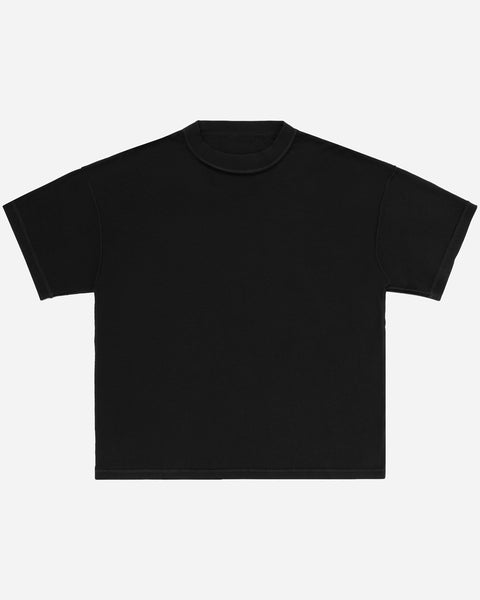 Inside Out Paperthin Tee Washed Black