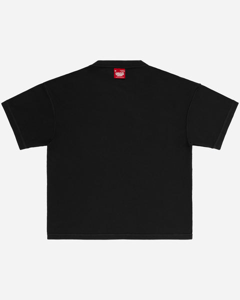 Inside Out Paperthin Tee Washed Black