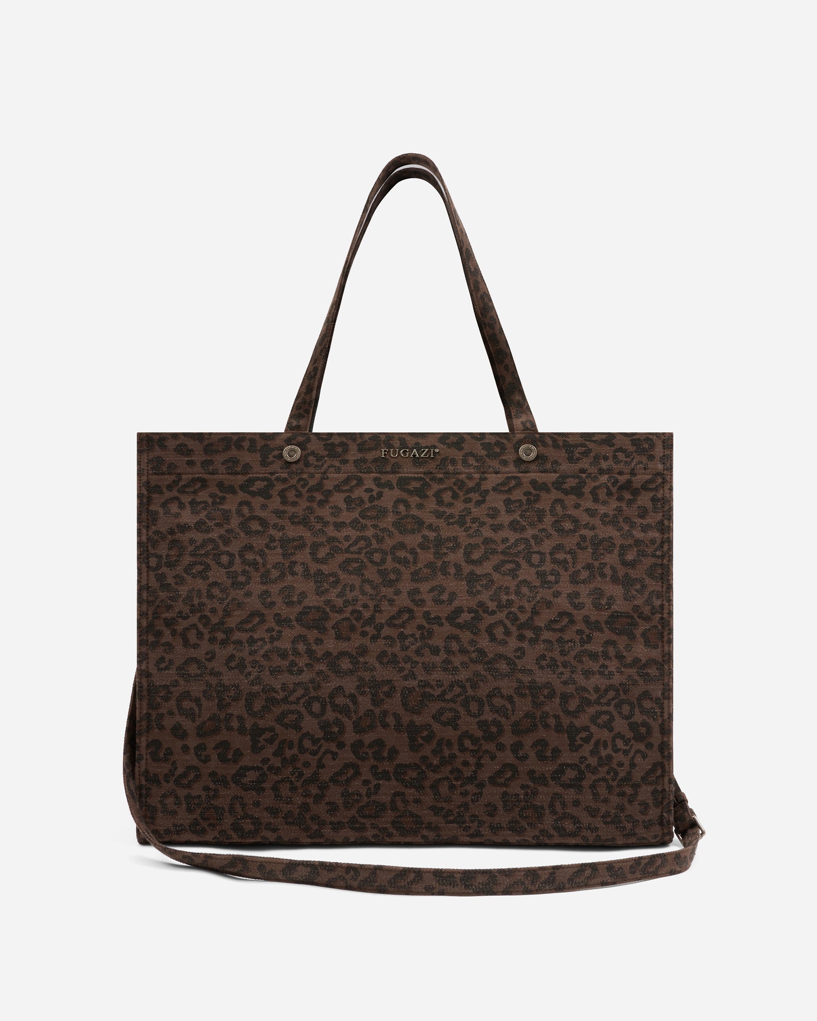 Textured Weekender Bag Leopard – FUGAZI®