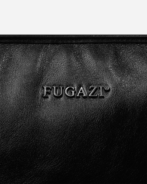 Leather Laundry Traveler Bag Black