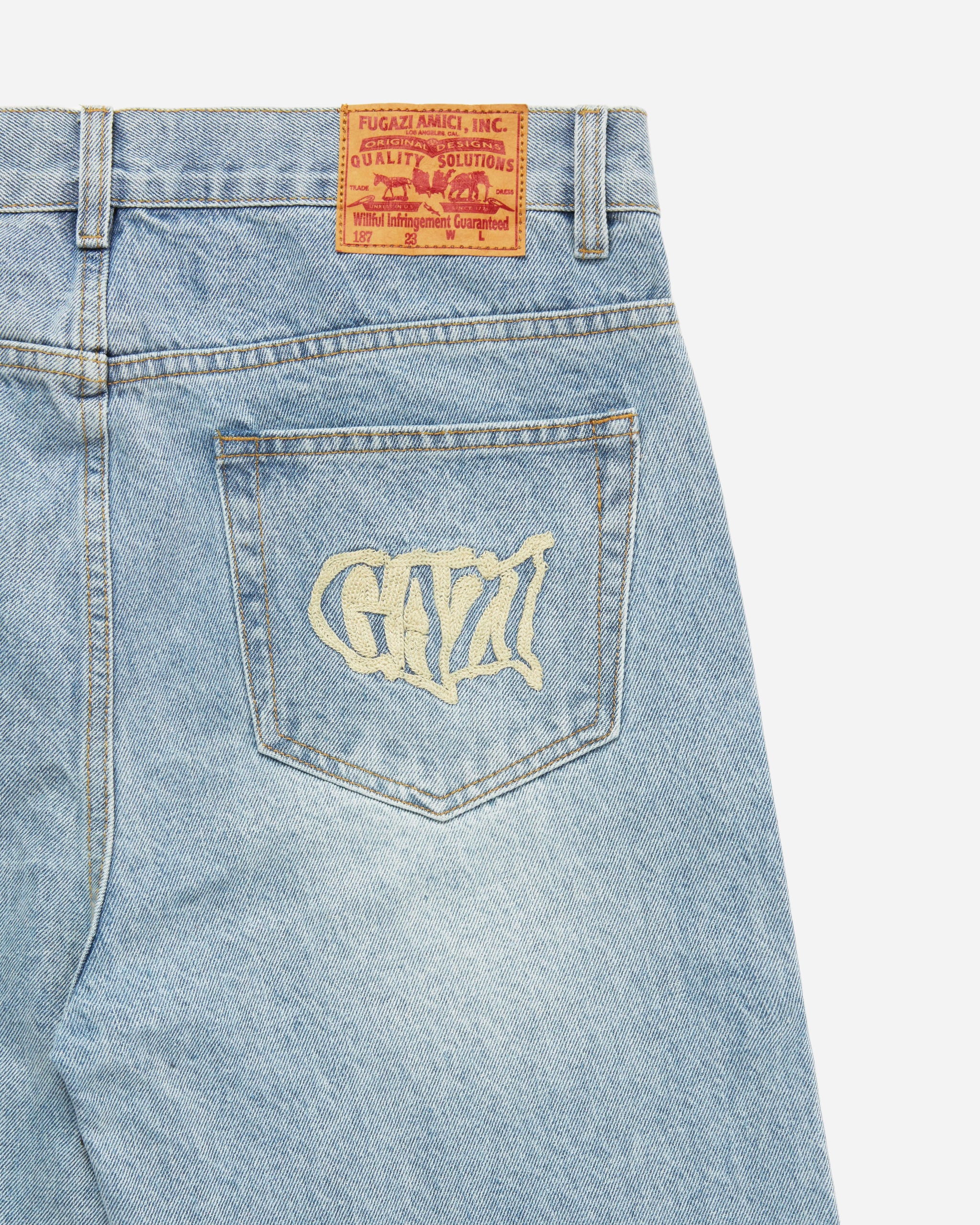 Standard Jeans Light Washed – FUGAZI®
