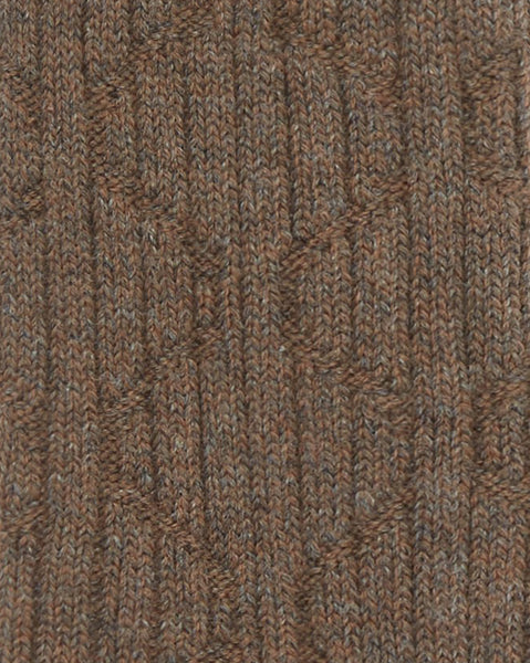 Liner Knit Sock Brown