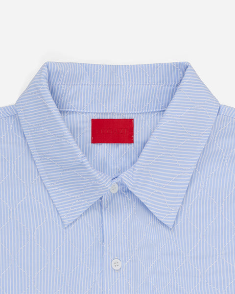 Liner Oxford Button Up Blue Stripe