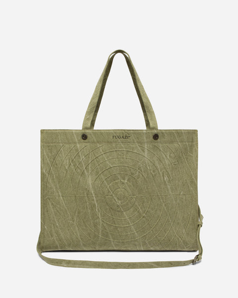 Bullseye Weekender Bag Olive Canvas