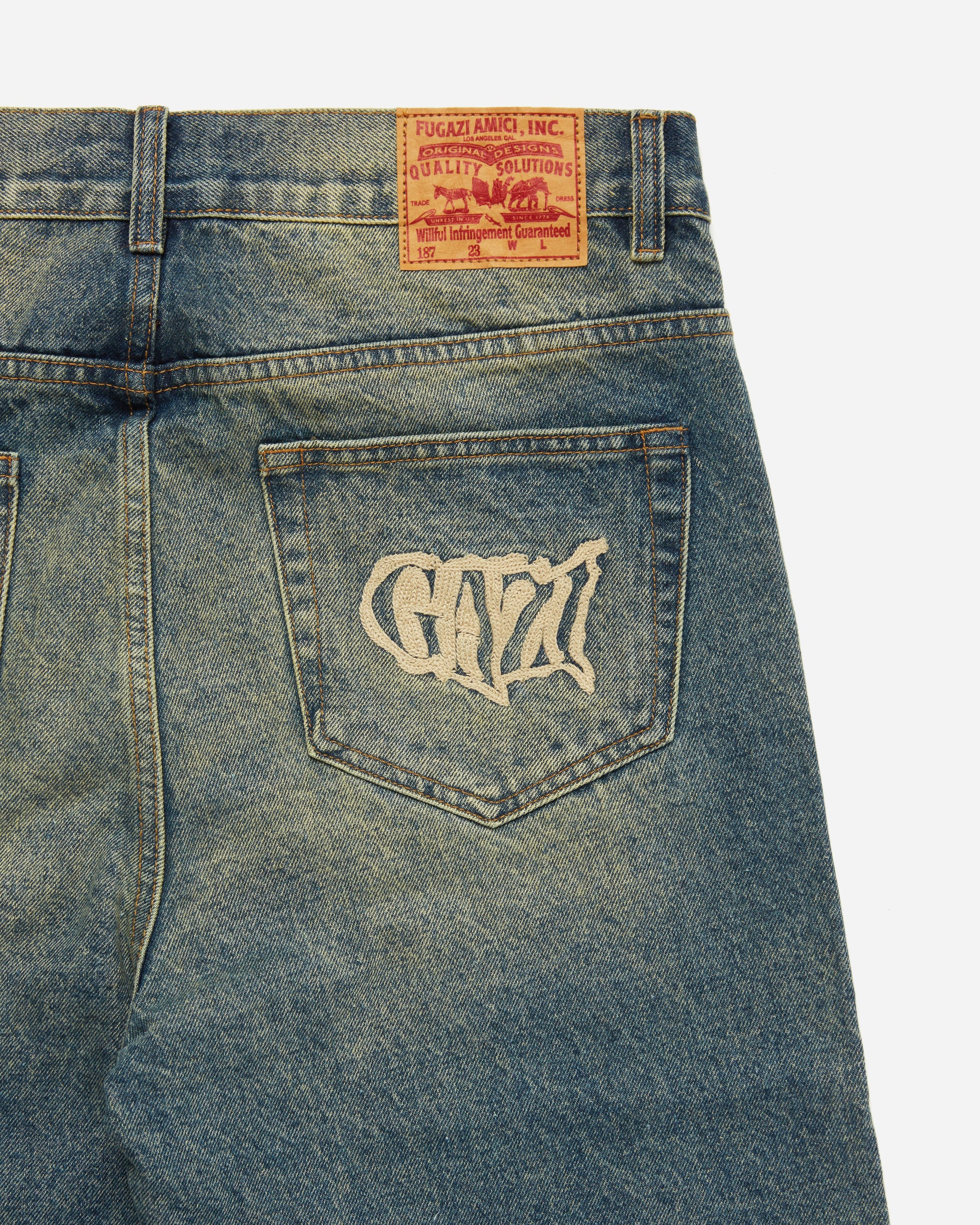 Standard Jeans Mud Washed – FUGAZI®