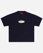 Plaid Ogo Tee Navy