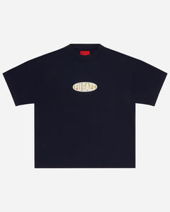 Plaid Ogo Tee Navy