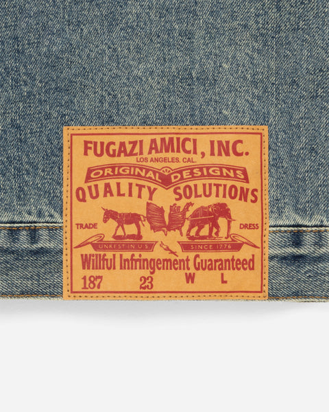 Novelty Denim Jacket Mud Washed