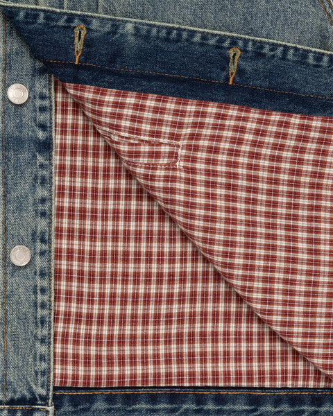 Novelty Denim Jacket Mud Washed