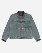 Novelty Denim Jacket Mud Washed