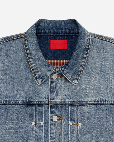 Novelty Denim Jacket Light Washed