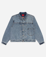 Novelty Denim Jacket Light Washed