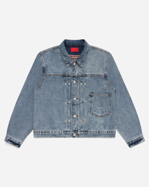 Novelty Denim Jacket Light Washed