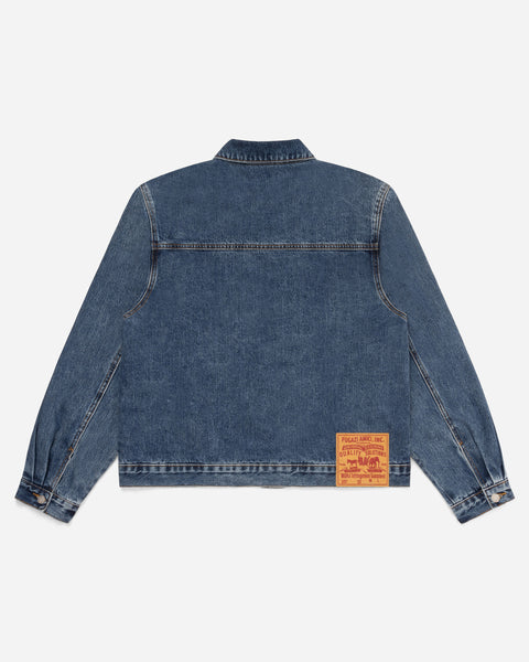 Novelty Denim Jacket Dark Washed